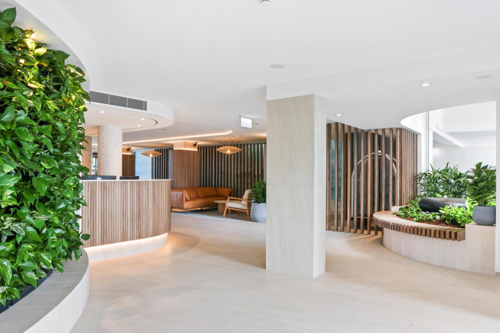 Rumba Beach Resort Caloundra Exterior photo The lobby of the new building